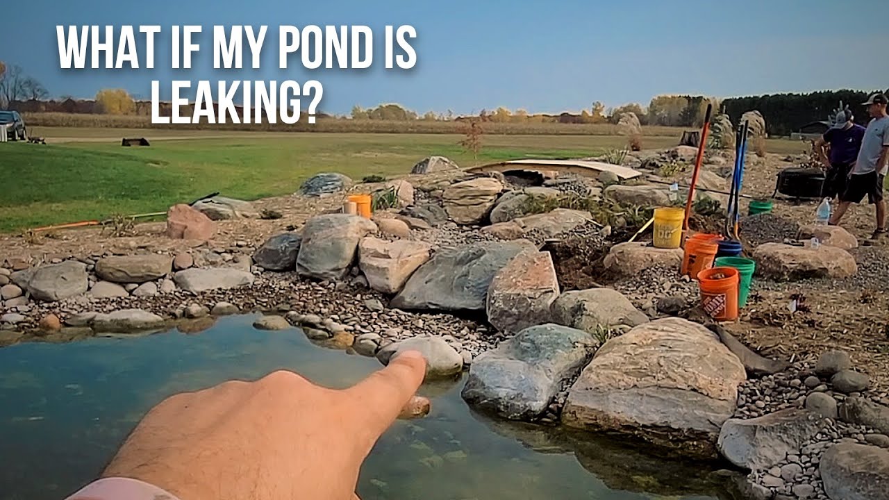 Liner Pond Repair & Leak Detection - Aquatic Escapes